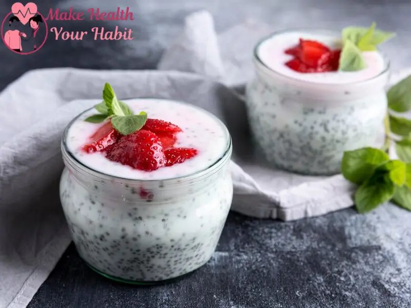 Coconut Water with Chia Seeds
